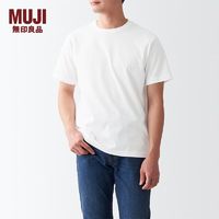 MUJI 無印良品 男士短袖T恤 ABA01A2S