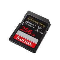 SanDisk 闪迪 Extreme PRO SD存储卡 256GB（UHS-II、V60、U3）