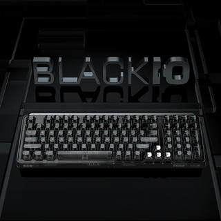 MIIIW 米物 BlackIO 98 三模机械键盘  MX水母轴 RGB