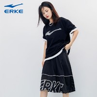 ERKE 鸿星尔克 女半身裙2023夏季新款女短裙运动休闲半身裙