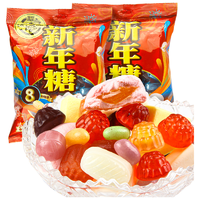 抖音超值购：徐福记 新年糖包342g什锦装混合口味橡皮糖糖果袋零食休闲小吃