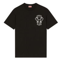 KENZO 凯卓 男女款圆领短袖T恤 FD65TS0024SO 黑色 L