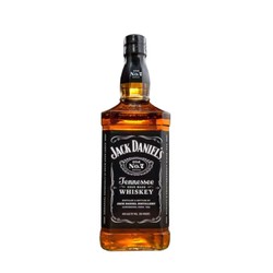 JACK DANIEL‘S 杰克丹尼 美国田纳西州黑标波本威士忌 40%vol 1000ml