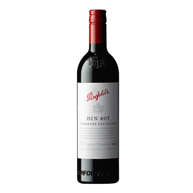 Penfolds 奔富 澳大利亚直邮penfolds奔富BIN407赤霞珠红酒葡萄酒2019年750ml