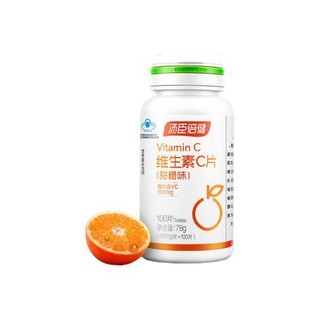 BY-HEALTH 汤臣倍健 维生素C片 甜橙味 78g*3瓶