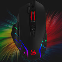 A4TECH 双飞燕 血手幽灵系列 J95s 有线鼠标 8000DPI RGB 黑色