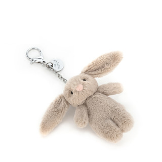 jELLYCAT 邦尼兔 BB4BBC 邦尼兔毛绒玩具 挂件 浅棕色 8cm