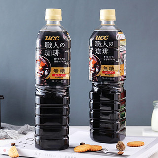 UCC 悠诗诗 进口即饮黑咖啡900ml*2