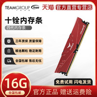 Team 十铨 16GB DDR4 2666 台式机内存条