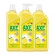 有券的上：AXE 斧头 牌（AXE）柠檬护肤洗洁精套装1.18kg*3(1泵+2补)柠檬清香 维E呵护不伤手