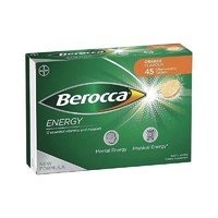 Berocca 拜维佳 维C+B族维生素泡腾片 香橙味 45片