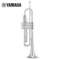 YAMAHA 雅马哈 YTR-S1S黄铜降B调小号成年儿童初学入门考级专业演奏Bb调 镀银