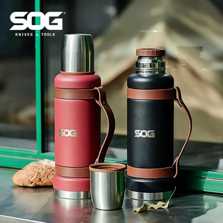 SOG 索格 美国索格SOG大容量304不锈钢保温杯水壶1.2L保温保冷户外便携杯子