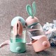 雅漫庭（YAMANTING）严选创意玻璃杯女便携学生水杯韩版小容量兔子杯 兔子 340ml