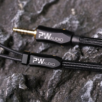 PW AUDIO Epoch 单晶铜同轴结构4芯屏蔽HiFi耳机升级线 4.4平衡线