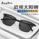 PLUS会员：JingPro 镜邦 1.56近视太阳镜+超酷双梁飞行员镜框多款可选