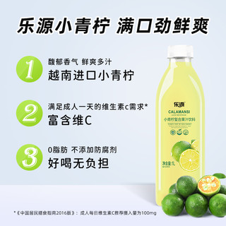 乐源 小青柠汁 1L