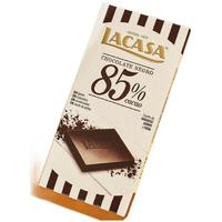 LACASA 乐卡莎 进口黑巧克力 100g*2盒