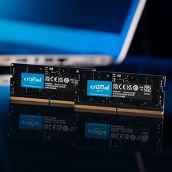 Crucial 英睿达 美光原厂颗粒笔记本内存条DDR5五代笔记本电脑内存 DDR5 4800 64G(32*2)双条