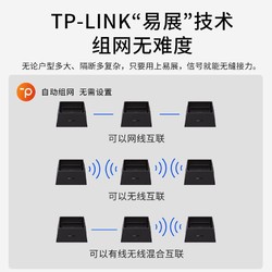 TP-LINK 普联 WiFi6路由器AX3000*2台mesh全屋覆盖千兆tplink家用K20