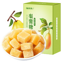 福東海 梨膏糖180g罗汉果清凉糖薄荷味板砂糖独立包装健康糖果零食