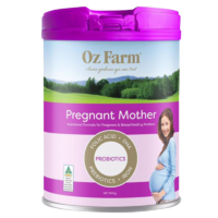 Oz Farm 澳滋 23年8月-原装进口澳洲 澳美滋(Oz Farm)孕妇哺乳期营养奶粉含叶酸 900g