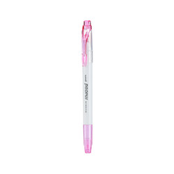 uni 三菱铅笔 PUS-103T 双头荧光笔 浅粉色 单支装