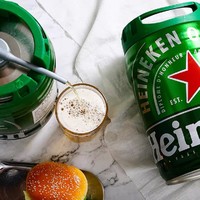 抖音超值购：Heineken 喜力 啤酒（Heineken）5L铁金刚桶 荷兰原装进口发酵酒水桶装