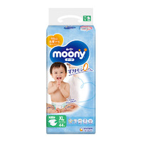 moony 畅透系列 纸尿裤 XL44片