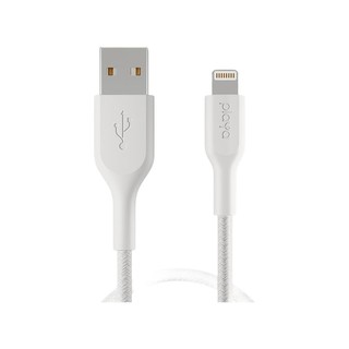 限地区：belkin 贝尔金 PMBK1002yz1M MFi认证 2.4A Lightning数据线 1m