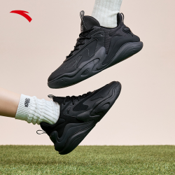 anta 安踏 潮拜3丨休闲鞋春季新款厚底增高情侣运动鞋子减震男士时尚