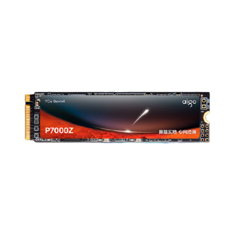 爱国者硬盘_aigo 爱国者P7000Z M.2 SSD固态硬盘2TB（PCIe4.0