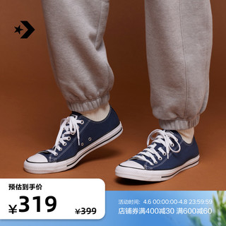 CONVERSE 匡威 Chuck Taylor All Star 中性运动帆布鞋 102329 海军蓝 42