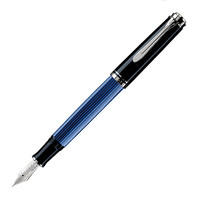 Pelikan 百利金 钢笔 卓越系列 M405 蓝杆白夹 M尖 单支礼盒装