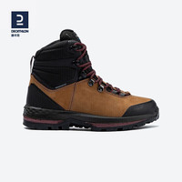 迪卡侬专业登山鞋男秋防水运动高帮户外徒步鞋QUS女士39-2484881