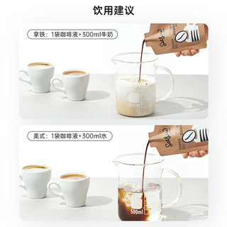 SeeSaw 斑马超浓咖啡液浓缩冷萃液33ml*6条美式搭配牛奶咖啡