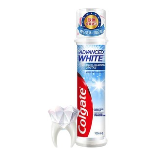 Colgate 高露洁 洁焕白臻效牙膏 薄荷香 100ml