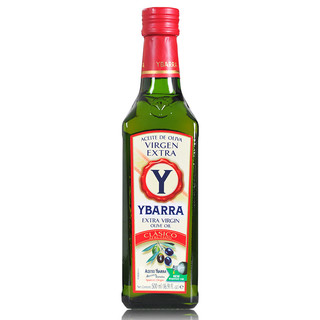YBARRA亿芭利西班牙特级初榨橄榄油500ml烹饪炒菜油