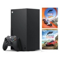 Microsoft 微软 Xbox Series X 游戏机+《极限竞速：地平线5》游戏高级版