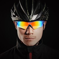 ROCKBROS 洛克兄弟 偏光骑行眼镜近视男女款户外运动防风沙自行车眼镜装备
