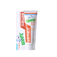 Elmex 艾美适 0-6-12岁儿童牙膏牙刷套装含氟防蛀易洁净低泡 原装进口 少儿牙膏*2+牙刷2支装