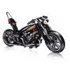 LEIER 雷尔娱乐 复古摩托车系列 50024 哈雷 Knuckle Chopper 摩托车