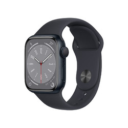 Apple 苹果 Watch Series 8 智能手表 41mm GPS款 午夜色