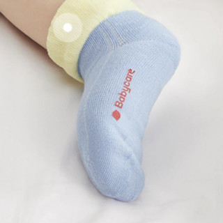 babycare 婴儿短袜 3双装 夜悠蓝 XL