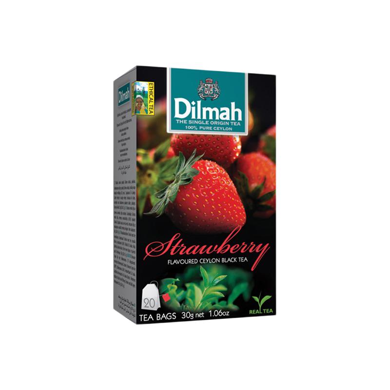 Dilmah 迪尔玛 锡兰红茶 草莓味 30g
