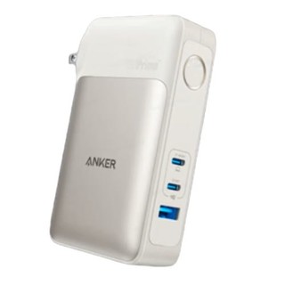 Anker 安克 A1651 充电器移动电源二合一 10000mAh 65W 香槟金