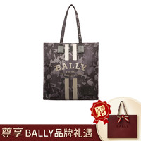 BALLY 巴利 精选时尚迷彩大容量托特包手提包单肩包购物袋