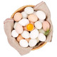 农家新鲜土鸡蛋40枚（低至0.6元/枚，单件包邮）