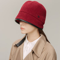 VVC 帽子女2023冬季新品韩版休闲保暖羊毛针织帽时尚堆堆包头帽潮