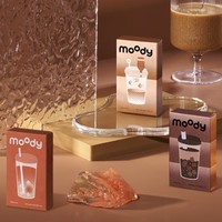 moody 奶茶系列 软性亲水接触镜 半年抛 1片装